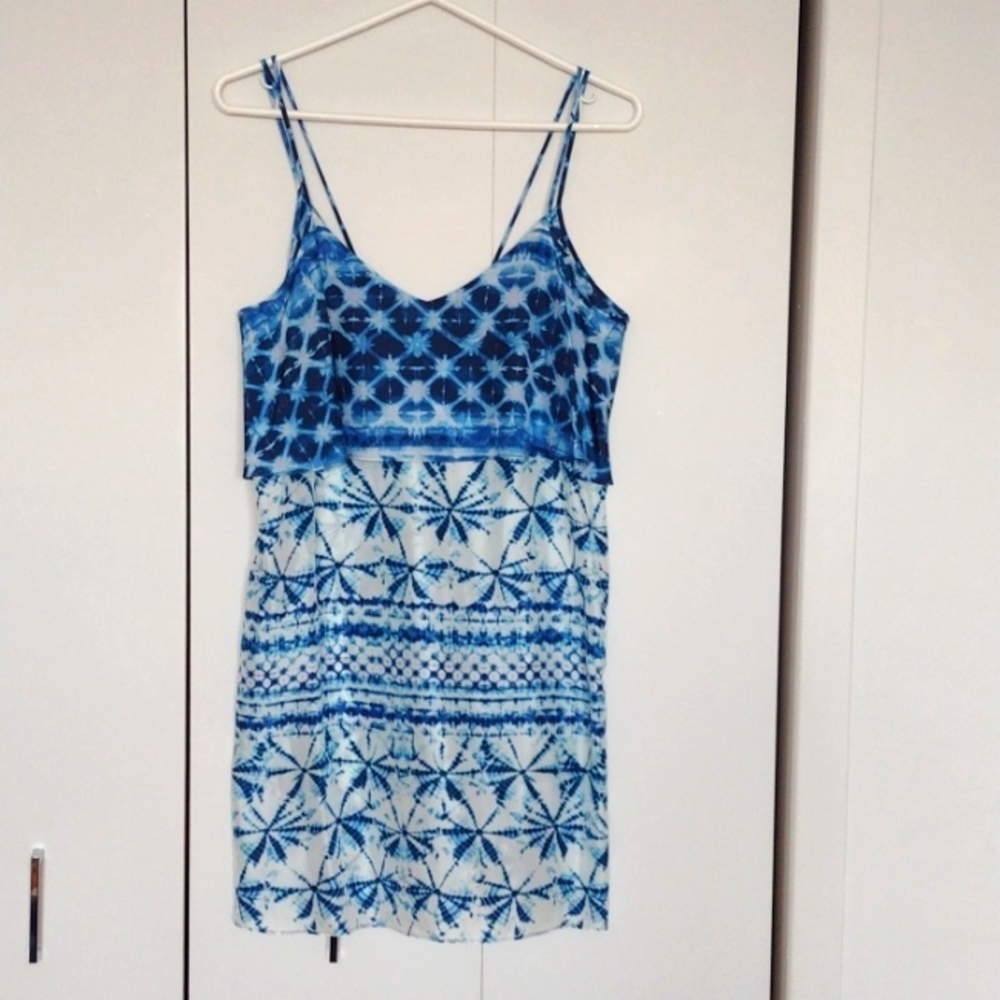 🌸100% SILK MINI DRESS NWOT